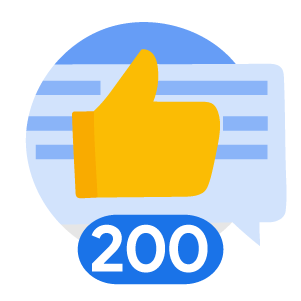 Likes Received 200