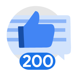 Likes Given 200